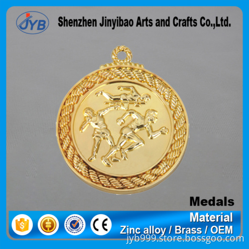 Wholesale sports medals customized swimming gold medal